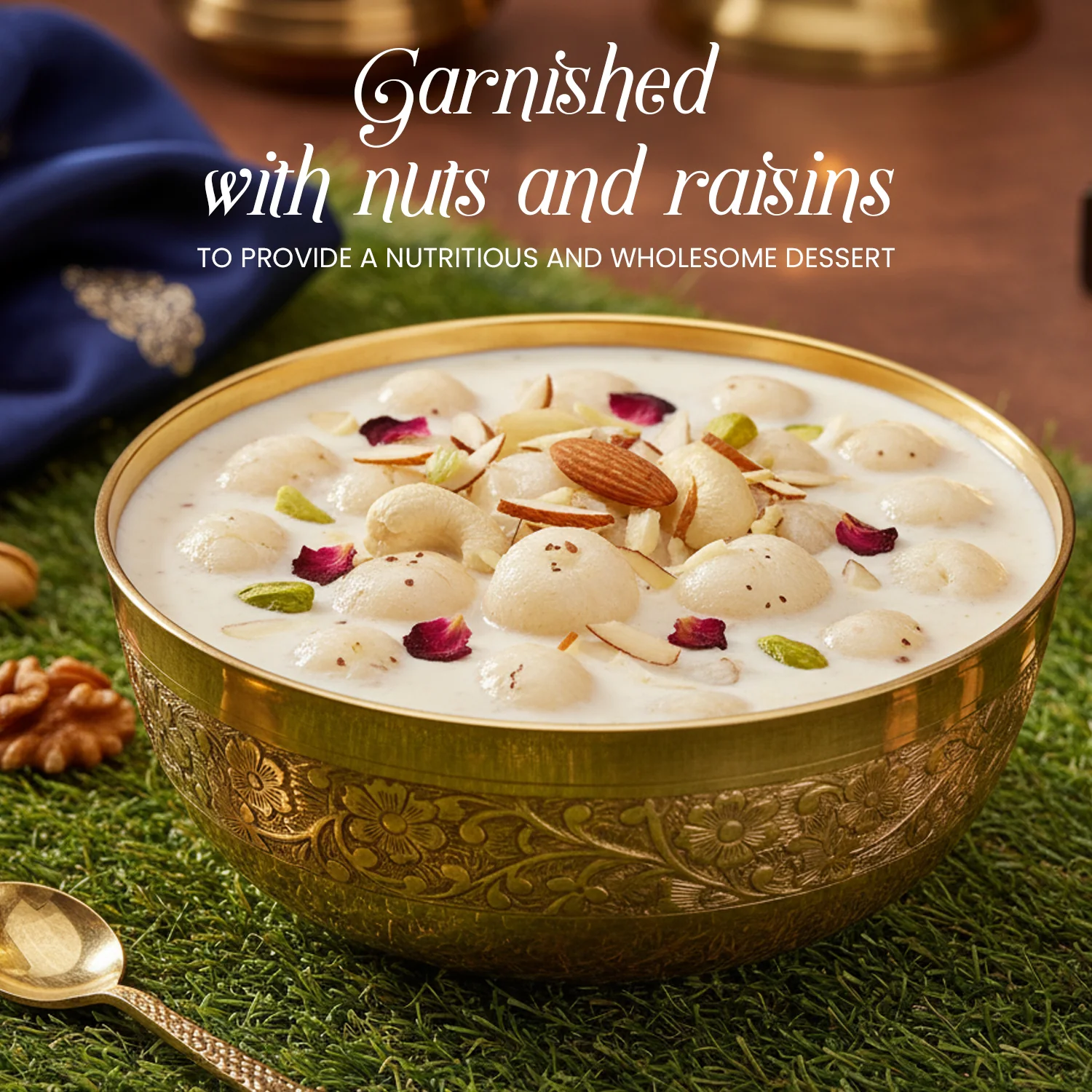 Makhana Kheer Pre-Mix Elaichi / Cardamom (20 g x 6)